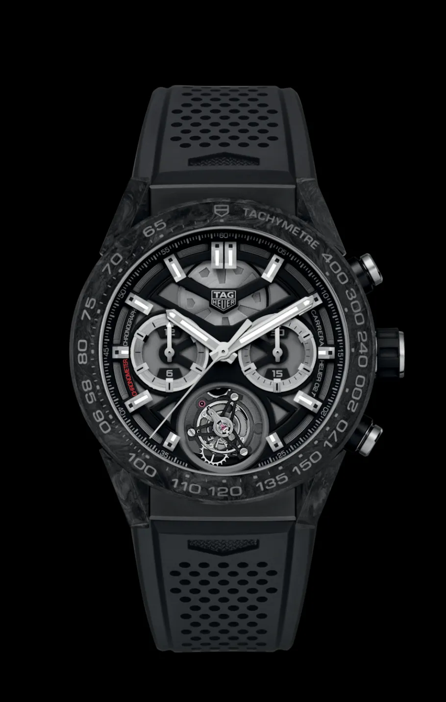 Hot TAG Heuer CARRERA Chronograph Tourbillon